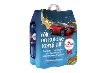 Min.vesi VÄRSKA Originaal 1.5Lx6 gas-tud