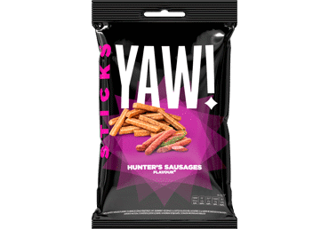 Snäkk jahimehevorsti maitseline Yaw! 50g