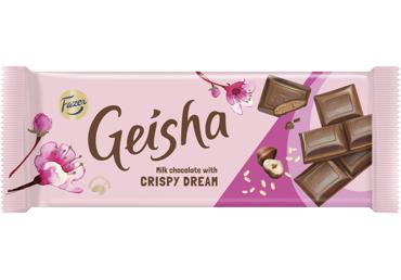 Piimašokolaad Crispy Dream GEISHA 100g