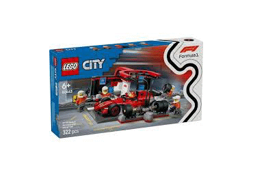 Konstruktor LEGO F1 Boksipeatus 60443 - 1