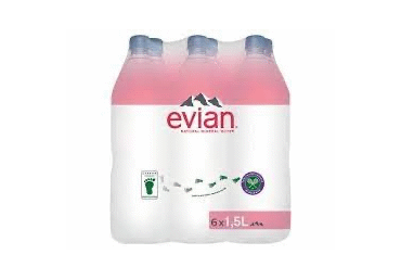 Mineraalvesi EVIAN 6x1.5l