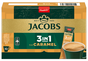 Lah.kohvijook JACOBS 3in1 Caram 10x11.2g