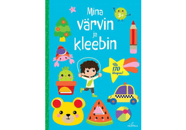 Ajakiri Mina värvin ja kleebin 3a.