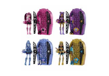 Saladuskapi üllatusnukk MONSTER HIGH 1tk - 2