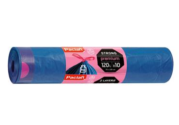 Prügikotid PACLAN 120L 10tk nööriga