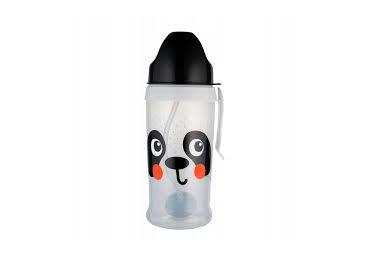 Pudel CANPOL kõrrega Bab.BooPanda 270ml - 1