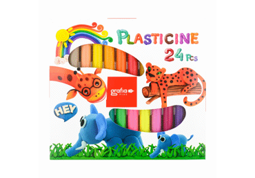 Plastiliin 24 värvi - 1