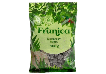 Kuiv.mustika kuubik. suh-ta FRUNICA 200g