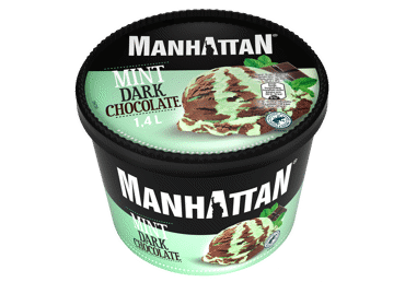 Jäätis MANHATTAN münt-tume šokolaad,707g