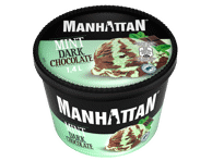 Jäätis MANHATTAN münt-tume šokolaad,707g