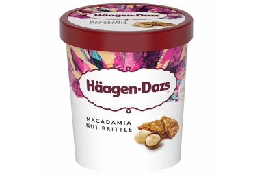 Jäätis HÄAGEN DAZS makadaamiapähkl.,400g