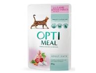 Kassitoit lammas/köögiviljad OPTIMEAL85g