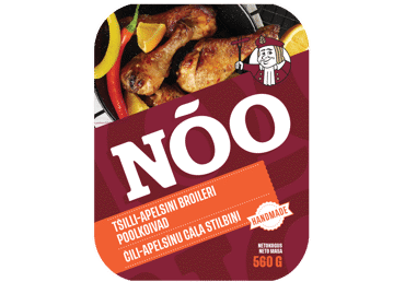 Broilerikoivad tšilli-apelsini NÕO,560g