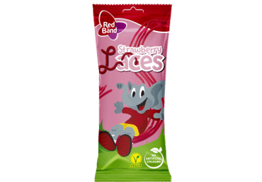 Kummikomm maasika RED BAND 100g