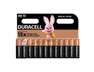 Patareid DURACELL AA 12tk Ecopack