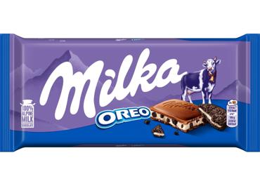 Šokolaad küpsisetükkidega Oreo MILKA100g