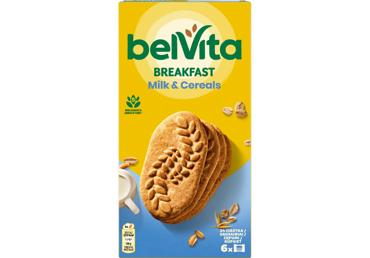 Küpsis.5-teravilja ja piima.BELVITA6x50g
