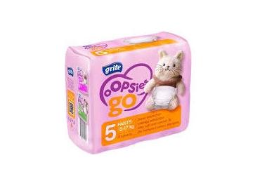 Püksmähkmed OOPSIES Go S5 12-17kg 20tk