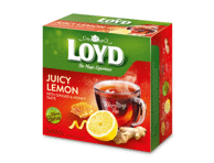 Soojendav puuviljatee LOYD sidrun 50x2g