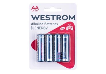 Patareid WESTROM AA,4tk,LR6,1.5V