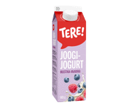 Joogijogurt TERE mustika-vaarika, 900g