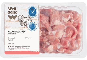 Jahutatud kalkuni guljašš WELL DONE,400g - 2