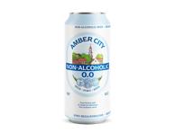 Alk.vaba õlu AMBER CITY 0.5L prk