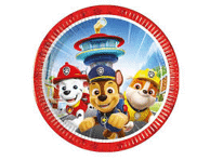 Papptaldrikud Paw Patrol 20cm, 8tk