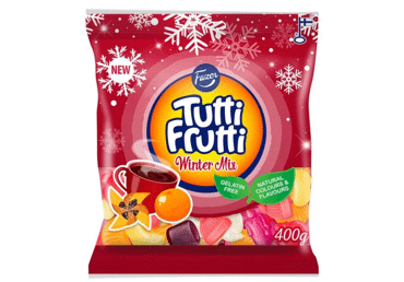 Kommipakk Winter Mix TUTTI FRUTTI 400g