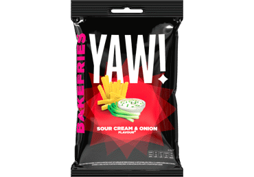 Snäkk hap.koore-sib.m.Bakefries Yaw! 40g