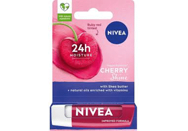 Hüg.huulepulk NIVEA Cherry Shine 4.8g
