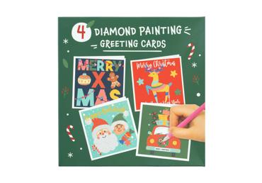 Teemantmosaiigi jõulukaardi kmpl