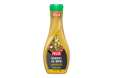 Mee ja sinepi salatikaste FELIX 375g