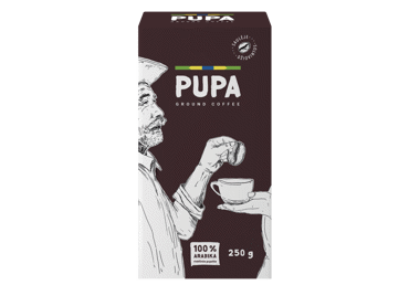 Jahvatatud kohv PUPA Classic 250g 