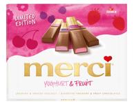 Šok.assortii jogurti maits.MERCI 250g