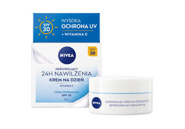 Päevakreem NIVEA Refreshing SPF30 50ml