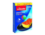 Käsn VILEDA Pur Active Colors 4tk
