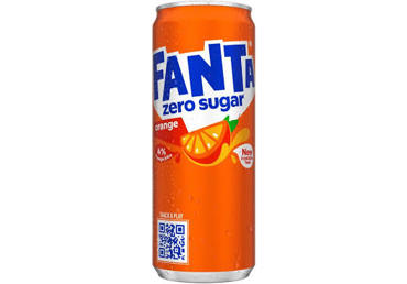 Karastusjook FANTA Orange Zero 330ml