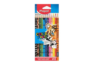 Värvipl. MAPED ColorPeps Animals 12tk