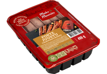 Toorvorstikesed Forte juustu M&M,400g