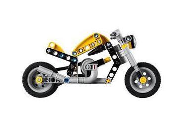 Konstr.LEGO Kollane mootorratas 42225 - 2