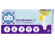 Tampoonid O.B.Extra Protect normal 16tk