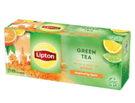 Roheline tee Tsitrus LIPTON 20x1.3g
