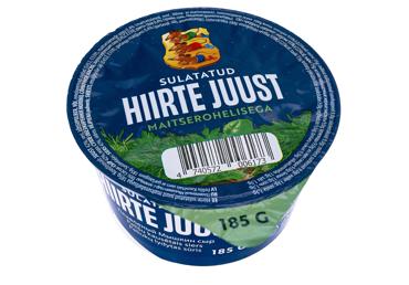 Sulat.juust HIIRTE JUUST maitseroh.,185g