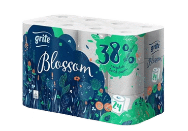 WC paber GRITE Blossom 3kih. 24 rl - 1