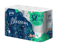 WC paber GRITE Blossom 3kih. 24 rl
