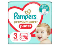 Püksmähkmed PAMPERS PC JPP S3 70tk