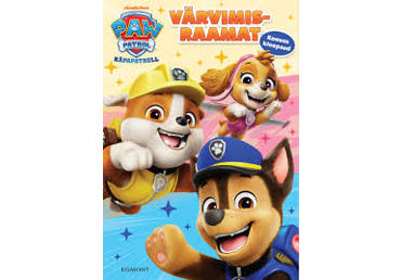 Raamat Paw Patrol. Värvimisraamat