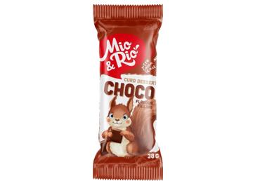 Glas.kakaodessert MIO&RIO šok.täid.38g