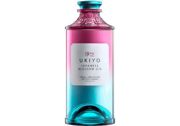 Gin UKIYO Japanese Blossom 40% 700ml